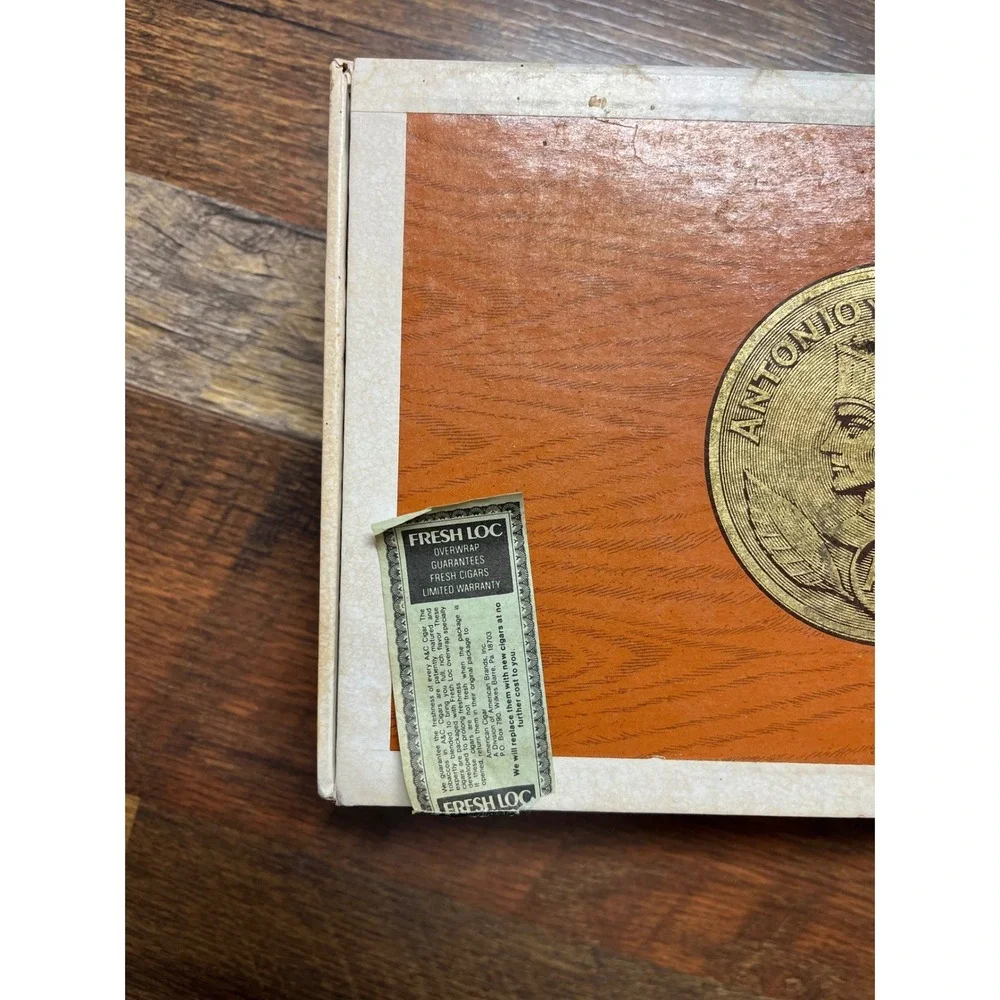 Vintage Antonio y Cleopatra 50 Classics Empty Cigar Box FreshLocLabel Tobacciana